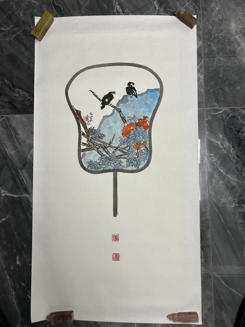 古玩字畫郭永良《小品》拍賣，當前價格650元