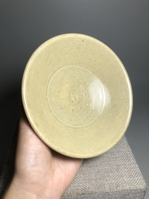 古玩陶瓷精美青釉洗拍賣(mài),當(dāng)前價(jià)格1888元