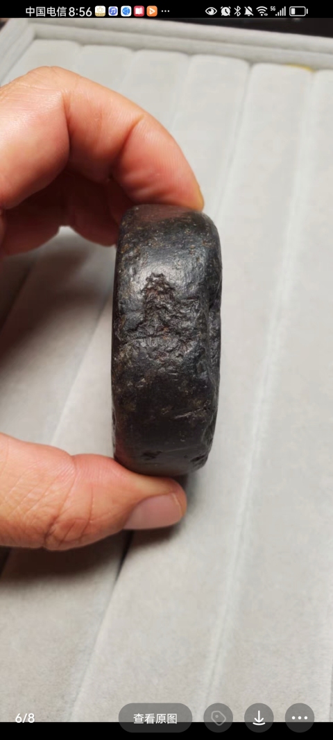 古玩玉器4000年齊家文化期玉紡錘拍賣，當前價格4800元