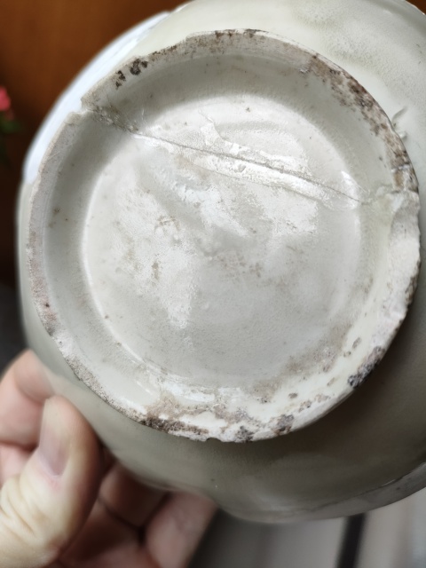 古玩陶瓷五代至北宋早期定窯花口碗拍賣，當前價格1000元