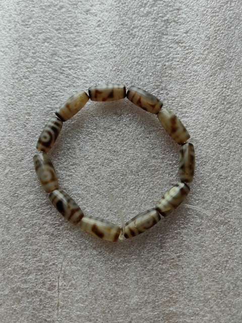 古玩玉器瑪瑙工藝品天珠手串拍賣，當前價格298元