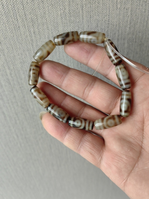 古玩玉器瑪瑙工藝品天珠手串拍賣，當前價格298元