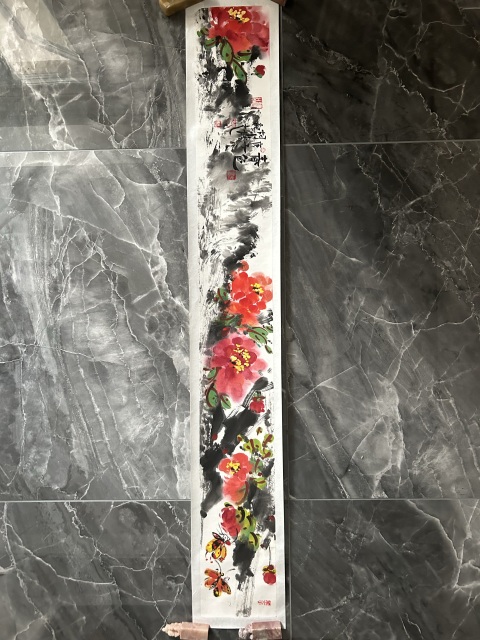 古玩字畫胡焱《精品花鳥》拍賣，當前價格988元