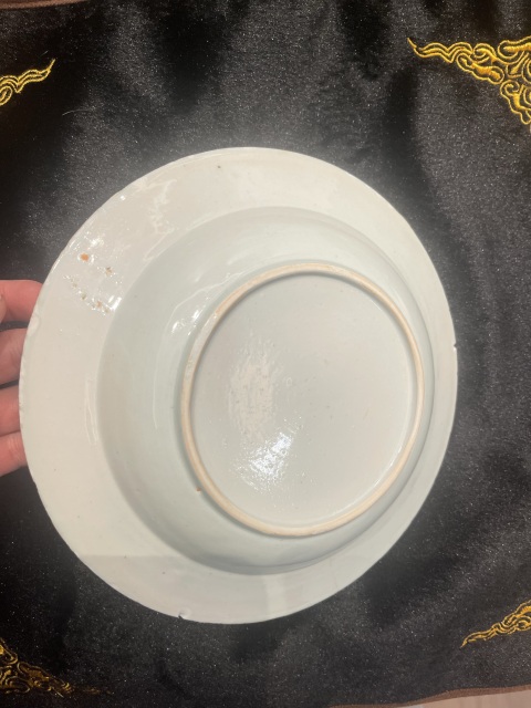 古玩陶瓷清三代青花大盤拍賣，當前價格400元