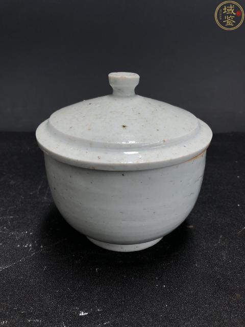 古玩陶瓷明代?影青釉蓋缸拍賣，當前價格1200元