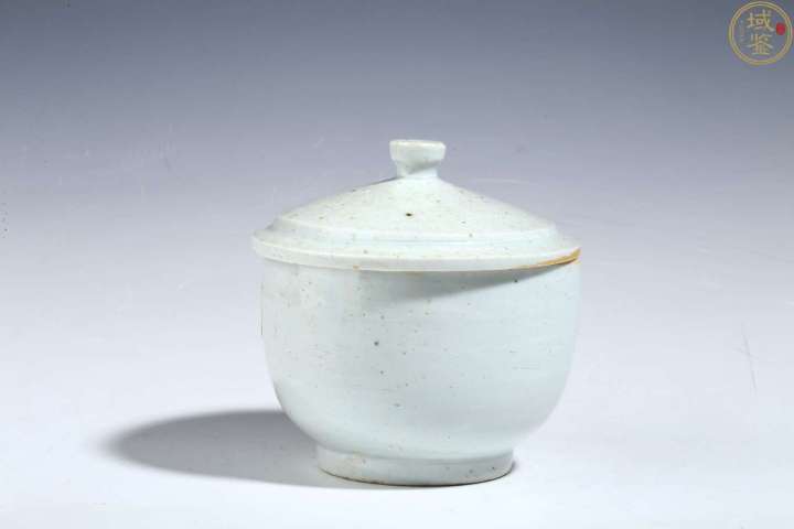 古玩陶瓷明代?影青釉蓋缸拍賣，當前價格1200元