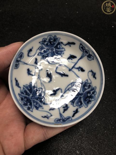 古玩陶瓷大清光緒年製官窯本朝款青花纏枝花卉筆添拍賣,當(dāng)前價格1380元