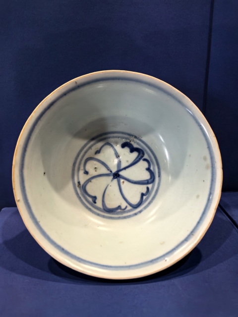 古玩陶瓷永樂青花云氣紋茶碗拍賣,當(dāng)前價格18888元