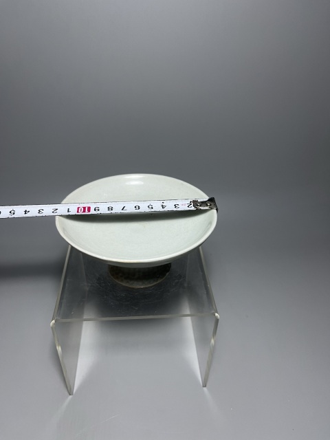 古玩陶瓷青白釉高足盤拍賣,當前價格1250元