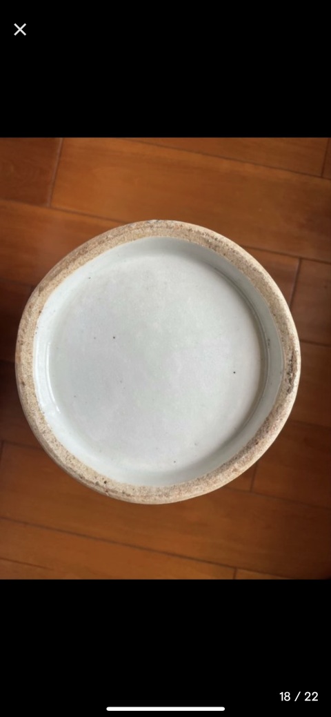 古玩陶瓷粉彩錦地貼塑瓜果紋雞腿瓶拍賣，當前價格18000元