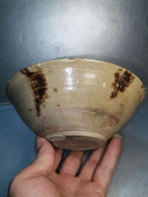 古玩陶瓷宣州窯點彩大碗拍賣,當前價格3200元