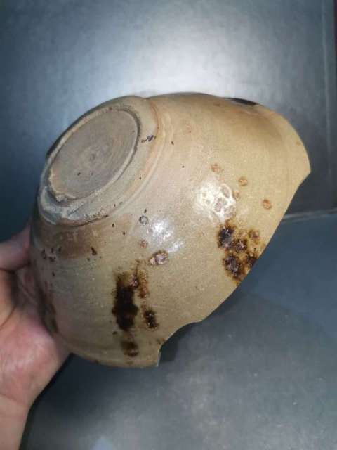 古玩陶瓷宣州窯點彩大碗拍賣,當前價格3200元