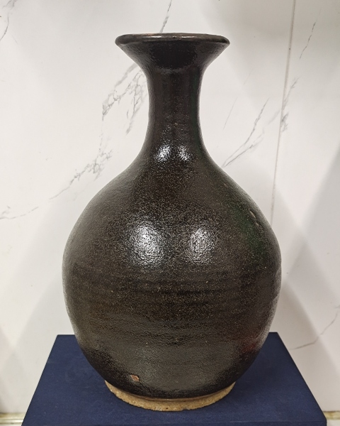 古玩陶瓷磁州窯茶葉末釉玉壺春瓶拍賣,當(dāng)前價格1580元