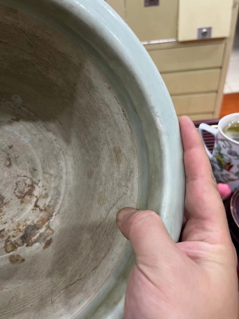 古玩陶瓷冬青釉青花壽字紋筒式爐拍賣，當(dāng)前價(jià)格6800元