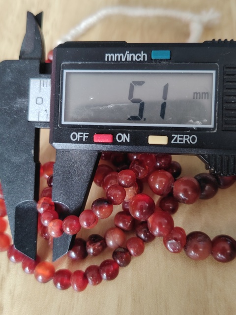 古玩玉器清代天然紅瑪瑙珠鏈拍賣,當前價格533元