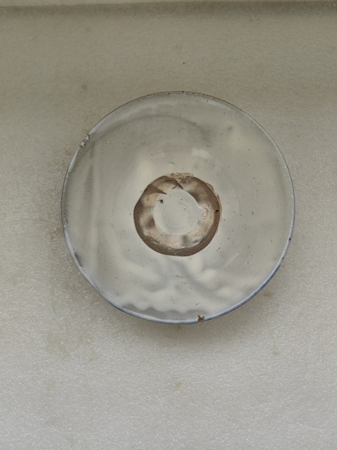 古玩陶瓷清代磁州窯青花碗拍賣，當前價格398元
