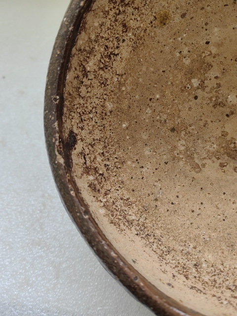 古玩陶瓷褐釉香爐拍賣，當前價格580元