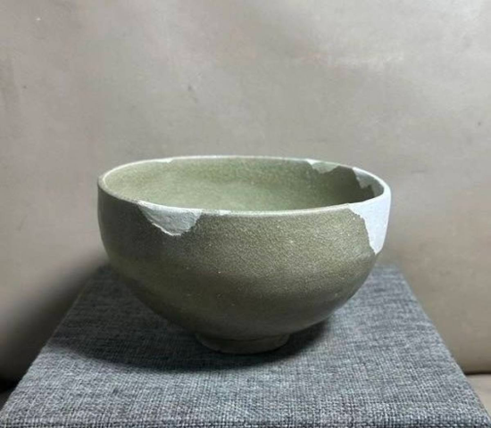 古玩陶瓷岳州窯青釉羅漢造型茶盞拍賣,當前價格0元