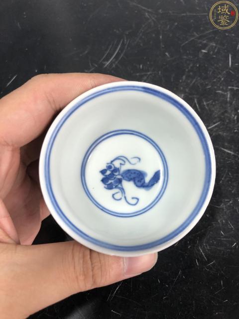 古玩陶瓷康熙青花松鼠葡萄杯一組拍賣,當前價格1680元