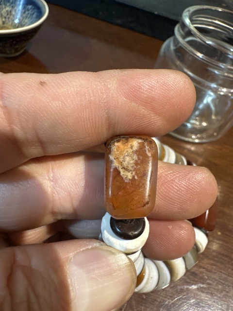古玩玉器瑪瑙珠手串拍賣，當(dāng)前價格2222元