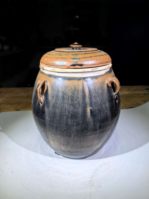 中国古玩／吉州窑／碗口19 cm 域鉴古玩】吉州窑斗笠碗