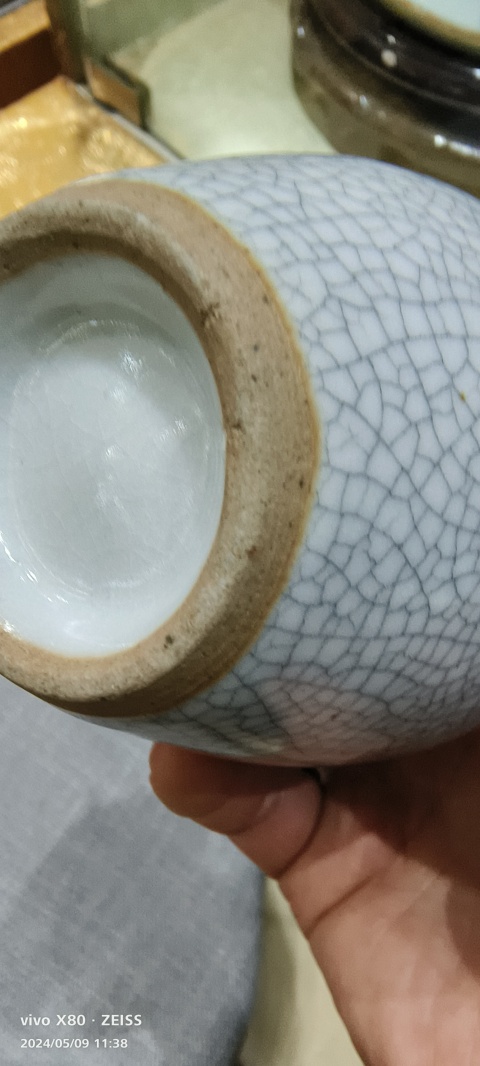 古玩陶瓷哥釉太白罐拍賣,當(dāng)前價格9999元