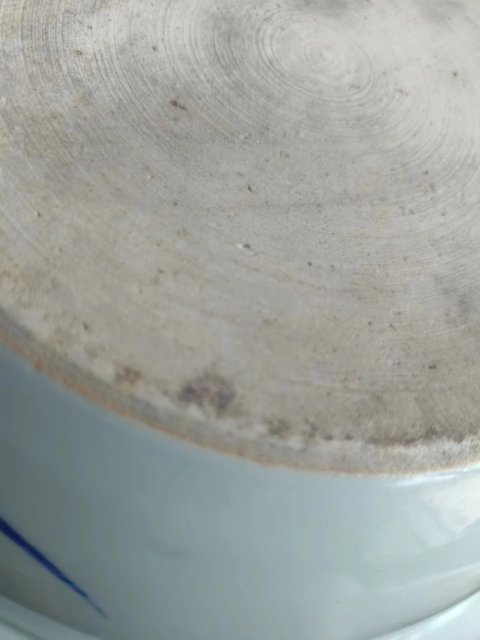 古玩陶瓷青花花卉凈手盆拍賣,當前價格1698元