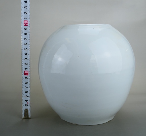 古玩陶瓷清代.甜白釉紫斑紋茶葉罐拍賣，當前價格1900元