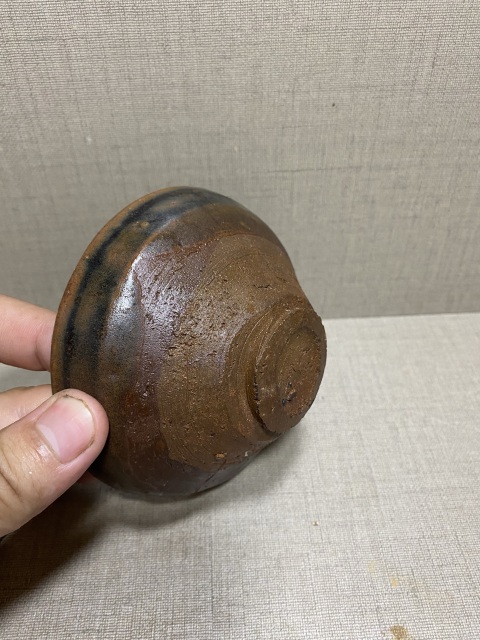古玩陶瓷福清窯褐釉茶盞拍賣，當前價格980元