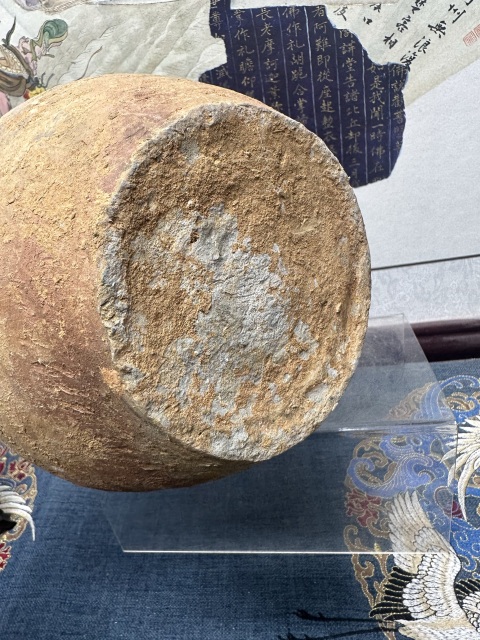 古玩陶瓷漢代精品旋紋雙系罐 南京博物館同款拍賣,當前價格1088元