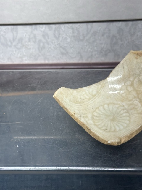古玩陶瓷宋代暗刻影青碗底拍賣,當前價格69元