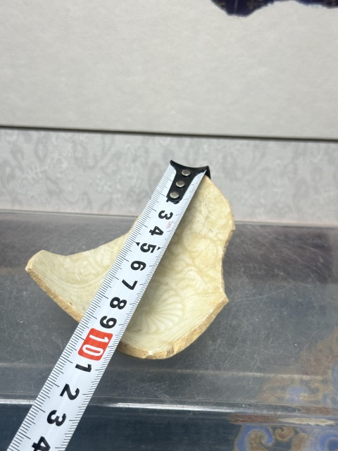 古玩陶瓷宋代暗刻影青碗底拍賣,當前價格69元