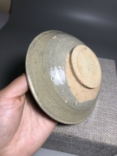 古玩陶瓷（元代）龍泉青瓷洗拍賣，當前價格1188元