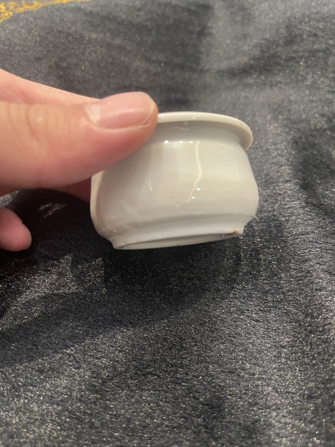 古玩陶瓷清早期德化窯小琴爐拍賣，當前價格800元