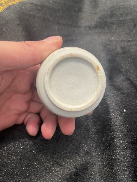 古玩陶瓷清早期德化窯小琴爐拍賣，當前價格800元