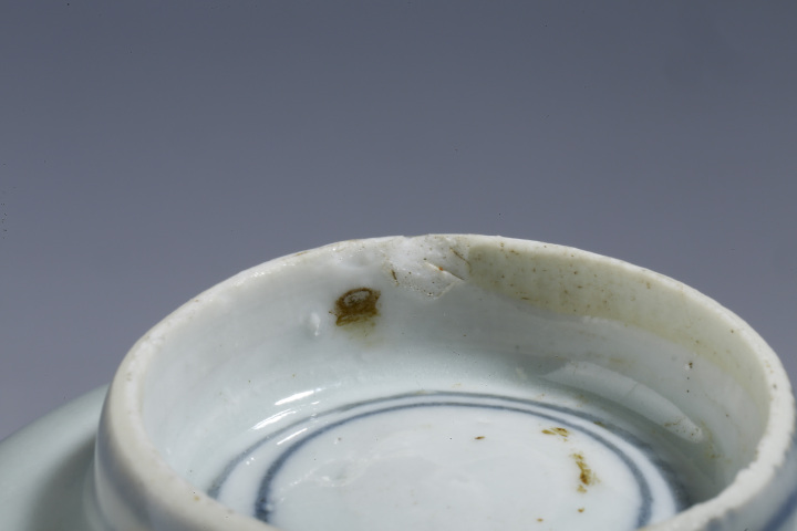 古玩陶瓷明晚·青花穿花鳳紋碗拍賣,當前價格2888元