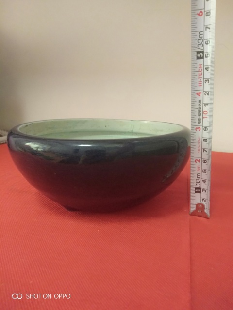 古玩陶瓷霽藍釉香爐拍賣,當前價格865元