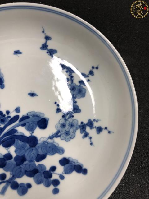 古玩陶瓷官窯 大清光緒年制青花花卉紋盤(pán)拍賣(mài),當(dāng)前價(jià)格25000元