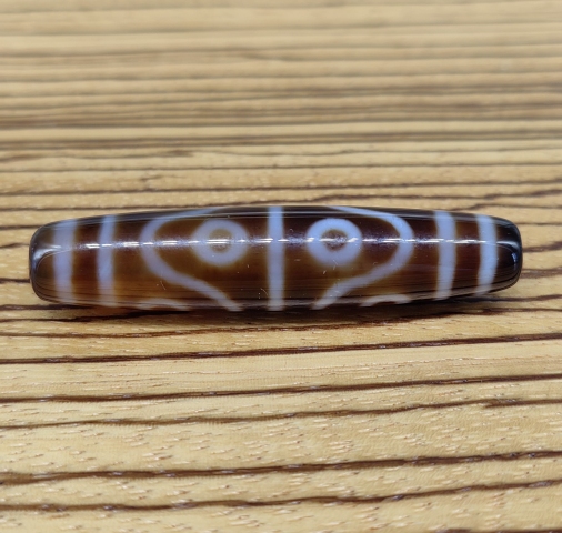 古玩玉器八眼天珠拍賣，當前價格900元