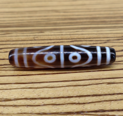 古玩玉器八眼天珠拍賣，當前價格900元
