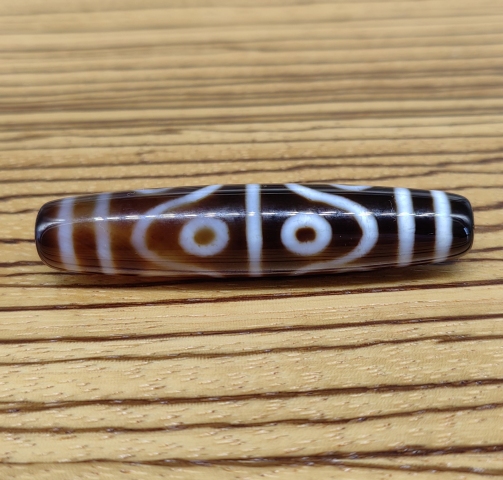 古玩玉器八眼天珠拍賣，當前價格900元