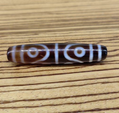 古玩玉器八眼天珠拍賣，當前價格900元