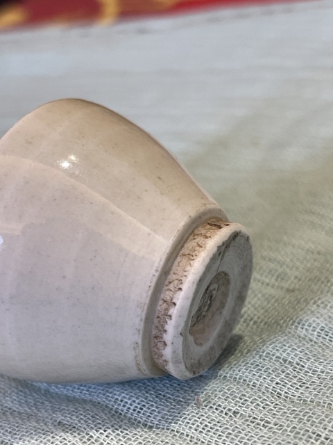 古玩陶瓷文房筆擱手繪拍賣,當前價格30元