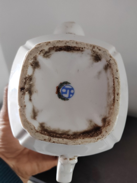 古玩陶瓷漁樵耕讀執壺拍賣,當前價格877元