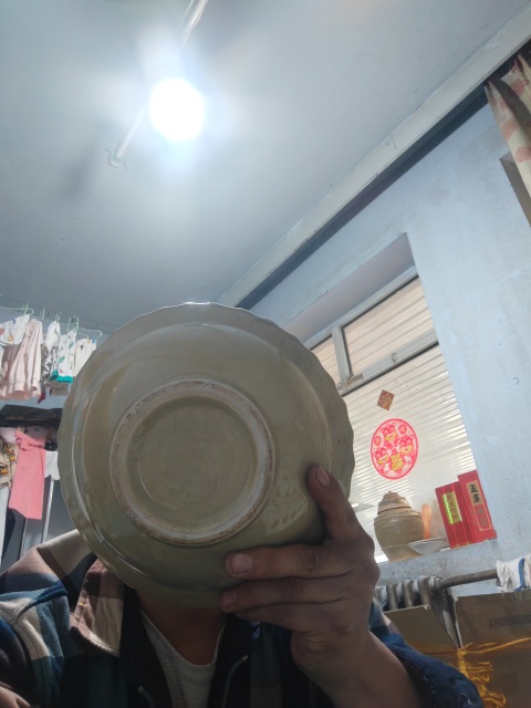 古玩陶瓷哥釉花口碗拍賣，當前價格1800元