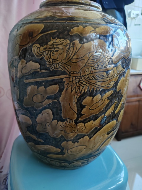 古玩陶瓷清代馬口窯西游記罐拍賣,當(dāng)前價格2999元