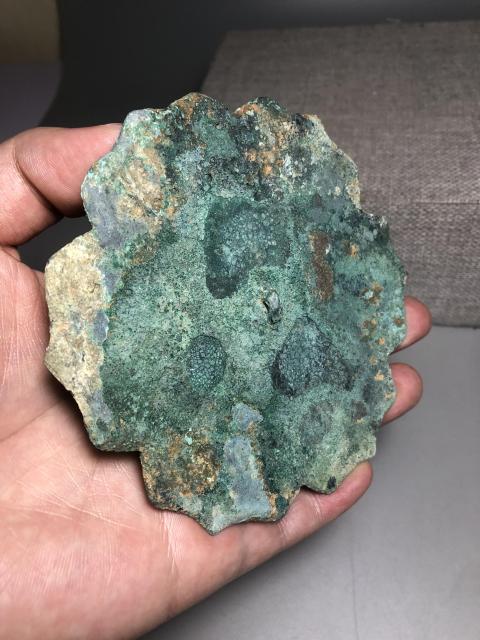 古玩銅器宋代葵口鏡拍賣，當前價格888元
