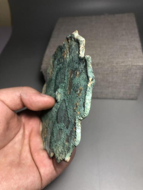 古玩銅器宋代葵口鏡拍賣，當前價格888元
