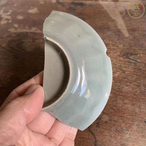 古玩陶瓷南宋精品龍泉窯青釉蓮瓣紋洗標本拍賣，當前價格299元