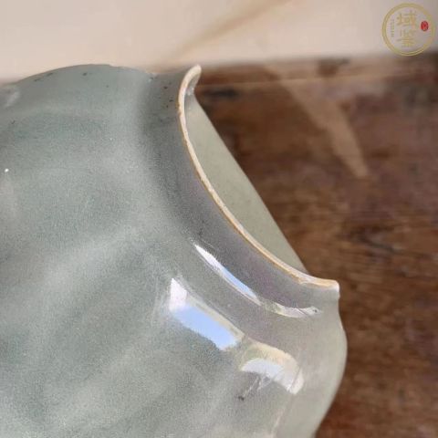 古玩陶瓷南宋精品龍泉窯青釉蓮瓣紋洗標本拍賣，當前價格299元
